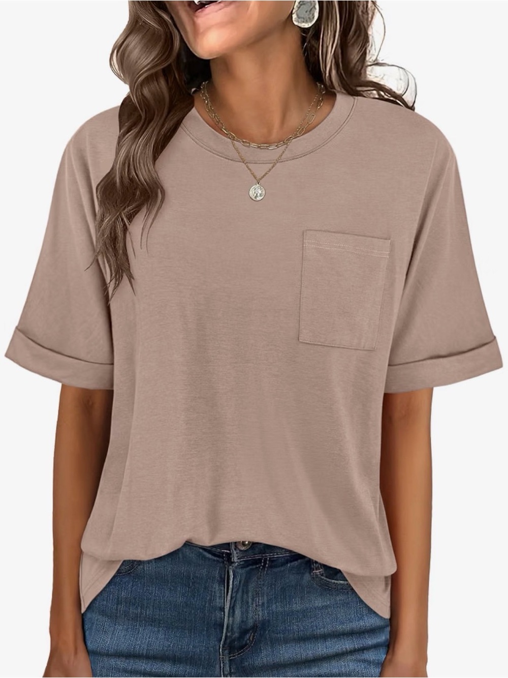 Nwt Khaki tee